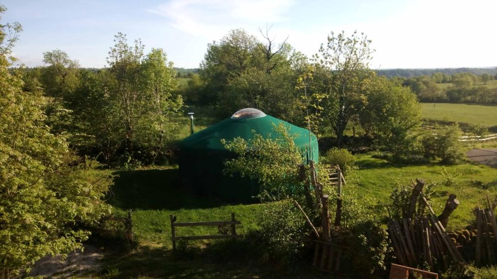 La Yourte nuit insolite Auvergne Moussages 8