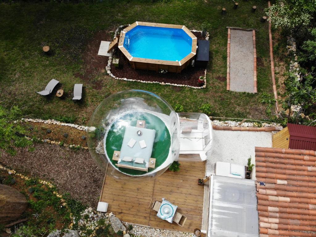 La bulle etoile nuit insolite Languedoc Roussillon Allegre Les Fumades 7