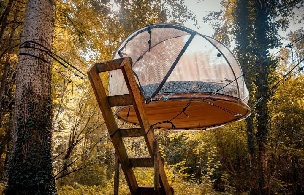 Les Bulles de la Maison du Rocher nuit insolite Ile de France Noisy sur Ecole 9