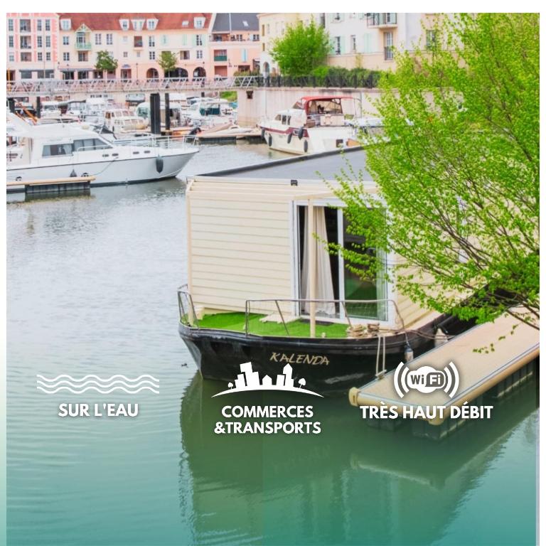 Maison sur L'eau nuit insolite à Île-de-France Cergy