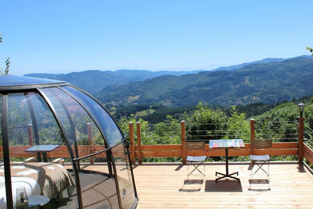 Nuits Dy Cimes Nuit Insolite Bulle SPA nuit insolite Rhone Alpes Jaunac 10