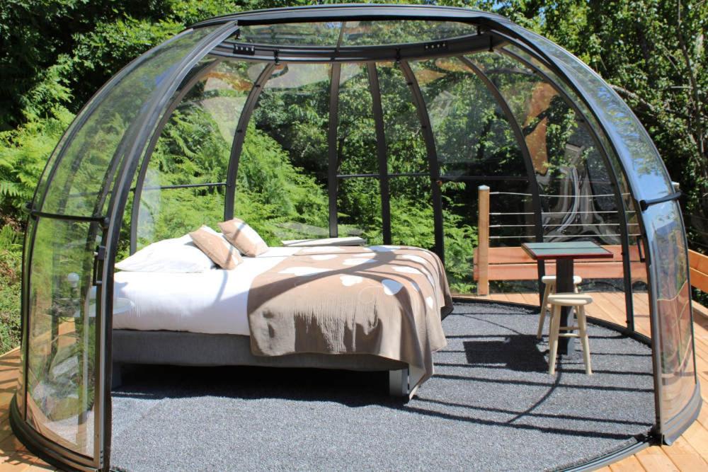 Nuits Dy Cimes Nuit Insolite Bulle SPA nuit insolite Rhone Alpes Jaunac 6