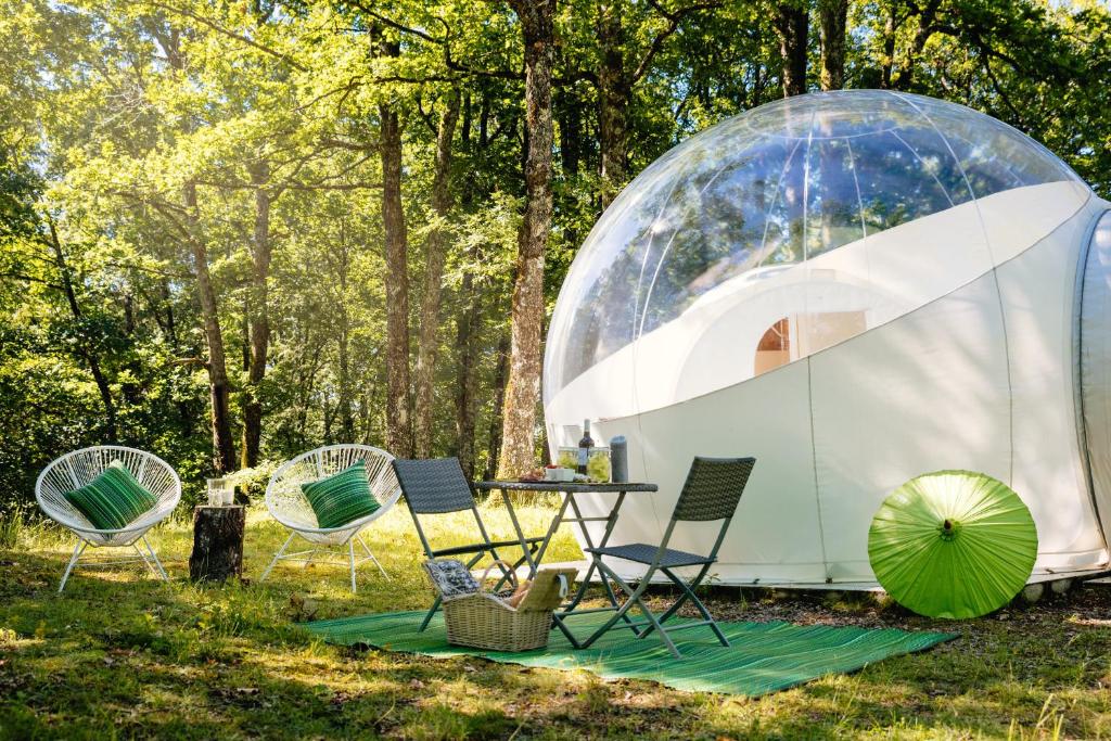 Somnen bulle nuit insolite Midi Pyrenees Najac