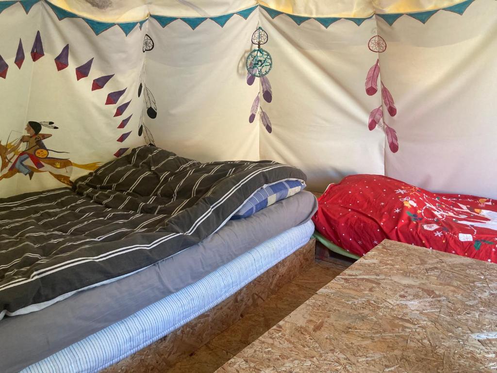 Tipis La Paix retrouvee nuit insolite Provence Alpes Cote dAzur Tourrette Levens 12
