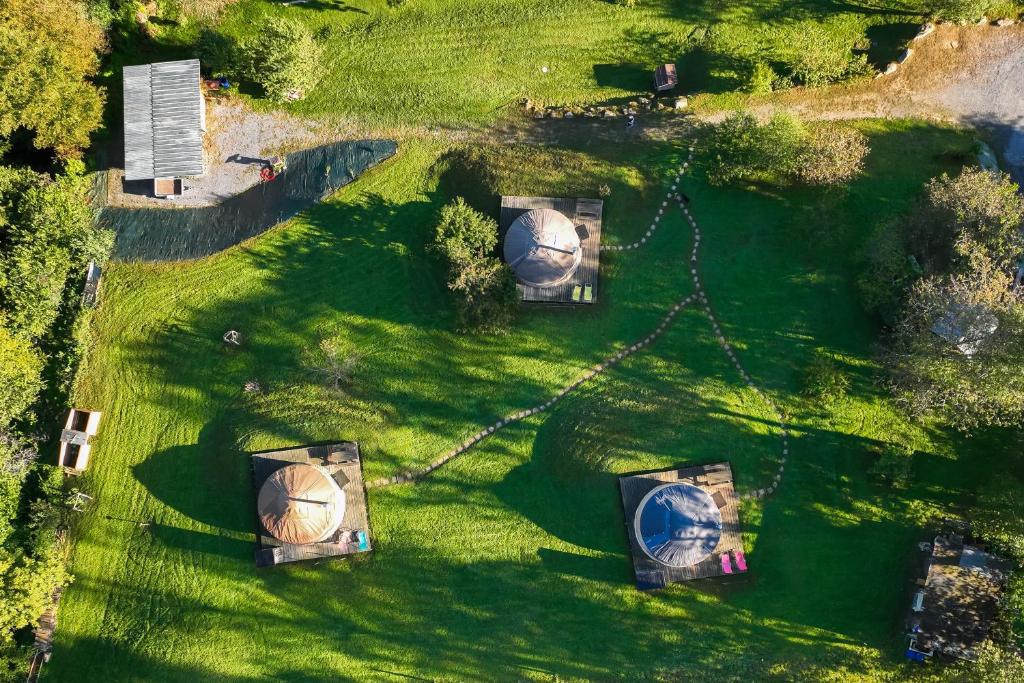 Yourtes Olachat proche Annecy nuit insolite Rhone Alpes Faverges 32